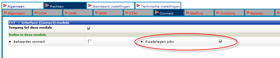 PRQ-6784 Rol toevoegen binnen Connect Connect Mogelijk maken dat er een extra rol beschikbaar komt binnen Connect. Met deze rol is het alleen mogelijk uitgevoerde Jobs in te zien.