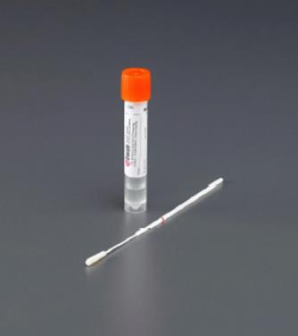 ESwab regulier met Amies transportmedium (Copan) roze PCR en kweek MRSA (alleen na contact behandelend arts met arts-microbioloog) PCR Bacteriële vaginose PCR HSV / VZV ESwab nasopharynx (minitip)