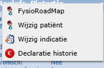 Het tarief van de zorgverzekeraar bij de gekozen prestatiecode. De prestatiecode van de geselecteerde behandeling. De indicatiecode van de geselecteerde behandeling.