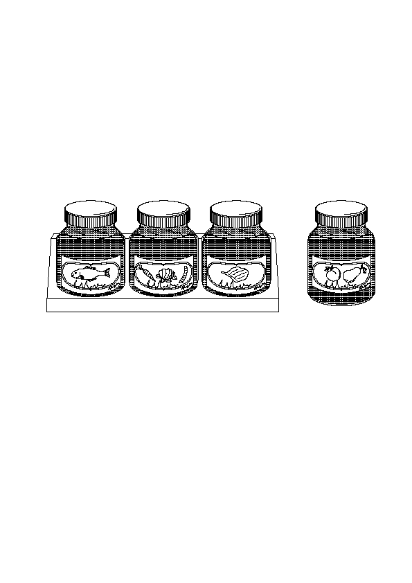 Casus 3 Oplossing: pakket met tenminste 3 verschillende types voeding