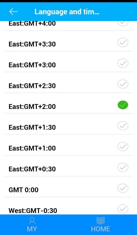 3.2.3 Invoeren telefoonboek U kunt het telefoon boek instellen door via het hoofdmenu naar settings () te gaan en vervolgens op de Telephone optie te klikken (2) Dan krijgt u een scherm waar u de