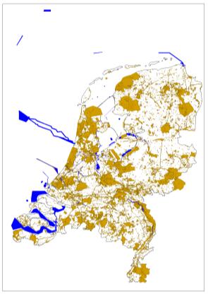 Blijft achter in bestemmingsplannen en beleid Zichtbaar via aantal onderzoeken Landbodem: ca 35 000 Waterbodem: <150!