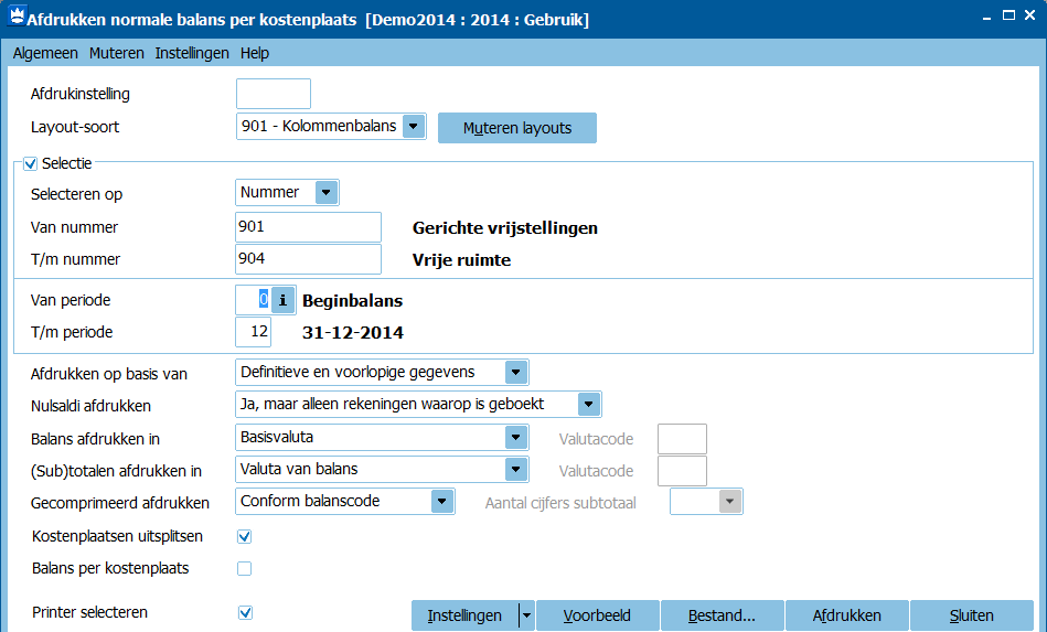 Deze kan er als volgt uitzien: Eventuele BTW correctie is buiten beschouwing gelaten.