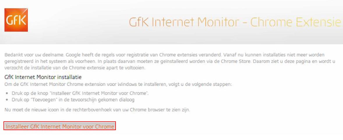Geen inlogscherm (Google Chrome) 1: Start Google Chrome en wacht tot onderstaand venster verschijnt.