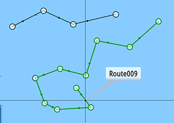 Routes Een route bestaat uit een reeks routepunten, ingevoerd in de volgorde waarin u erop wilt navigeren.