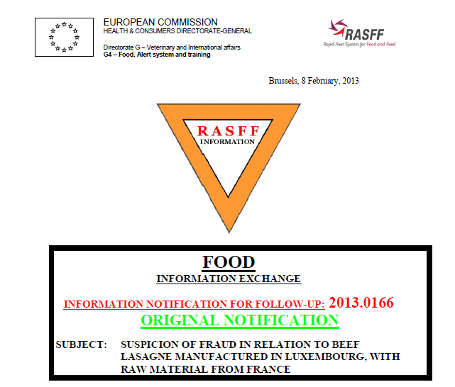 Boekhouding dummy bedrijf in de periode tussen jan 2012 tot jan 2013 1100 ton vlees verkocht naar twee Franse bedrijven en Cypriotisch postbusbedrijf zonder