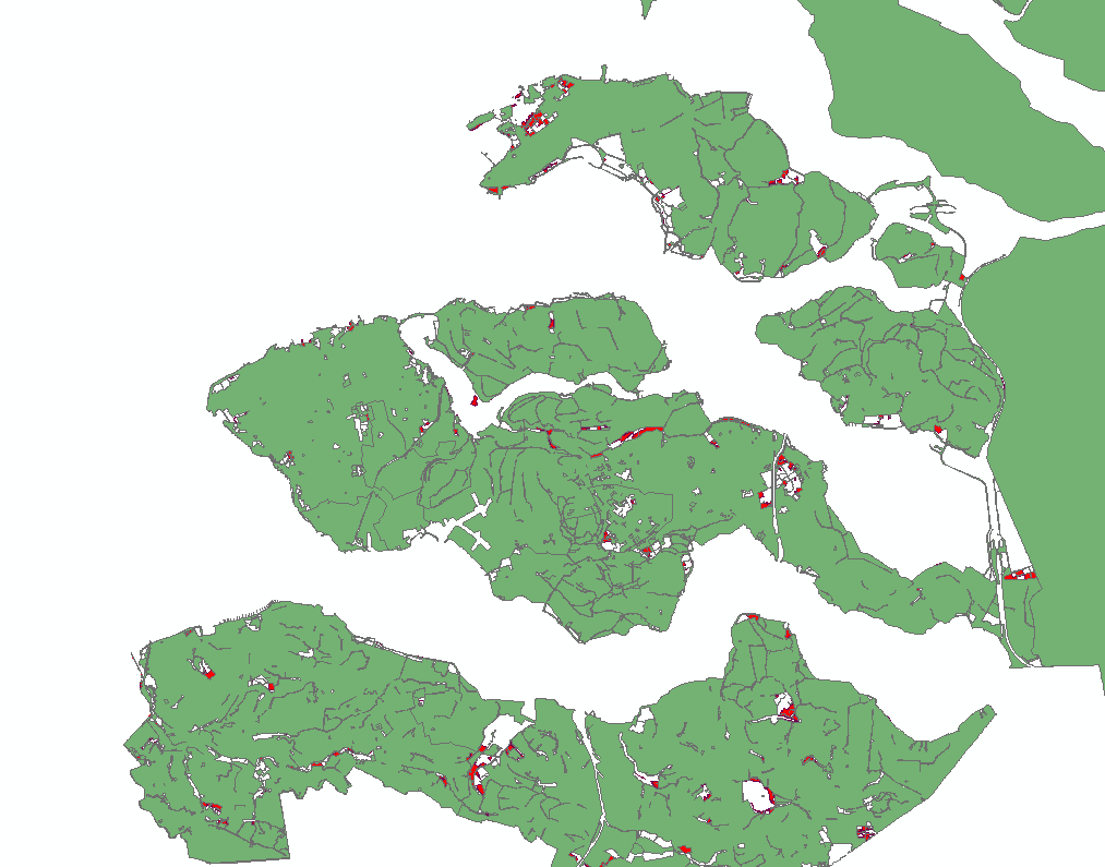 Zuid Holland In Zuid Holland zijn geen nieuwe gebieden gekomen. De naamgeving van gebied ZH018 is wel verwarrend.