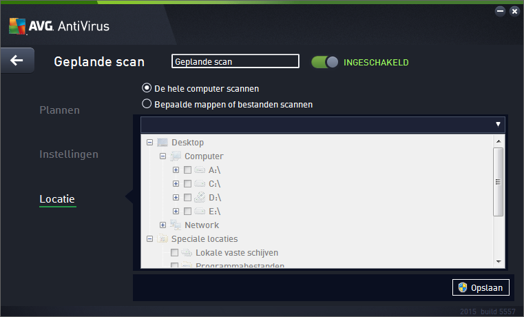 Aanvullende scanrapporten instellen Klik op de koppeling Aanvullende scanrapporten instellen.