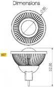 LED SPOTS Wij leveren LED spots ter vervanging van 35 en 50 watt halogeen spots met de aansluitingen MR-16 en GU-10.