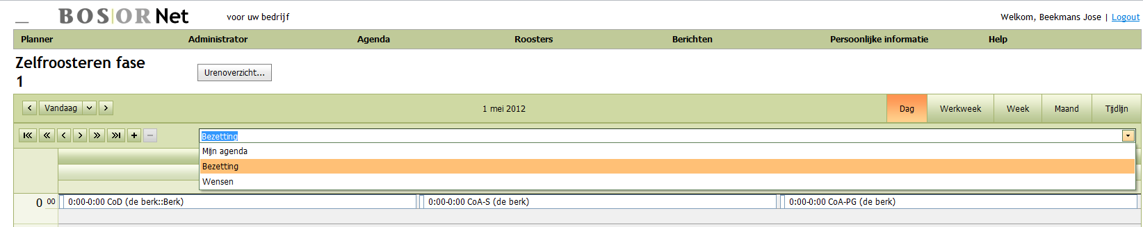 Afbeelding 1: Vakken toevoegen of