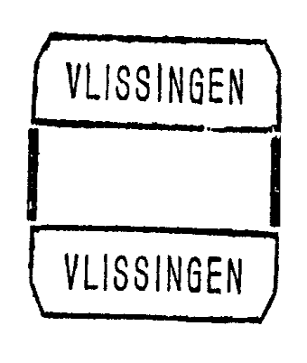 verstrekt. De afdrukken van de blokjes zijn aangebracht op de bladzijde van Spoorwegpostkantoor No 4.