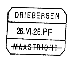 BLTR 0157Bb Heerenveen-Dragten Cijfers: II 1931-01-08 Op 8 januari 1931 (in eerste instantie was vermeld 4 december 1930, doch dit is doorgehaald) werden twee nieuwe stempels verstrekt.