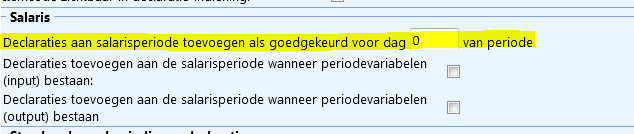 3.11 Declaraties Met versie 9.00 is de module Declaraties beschikbaar gekomen. Hierop zijn enkele aanpassingen doorgevoerd.