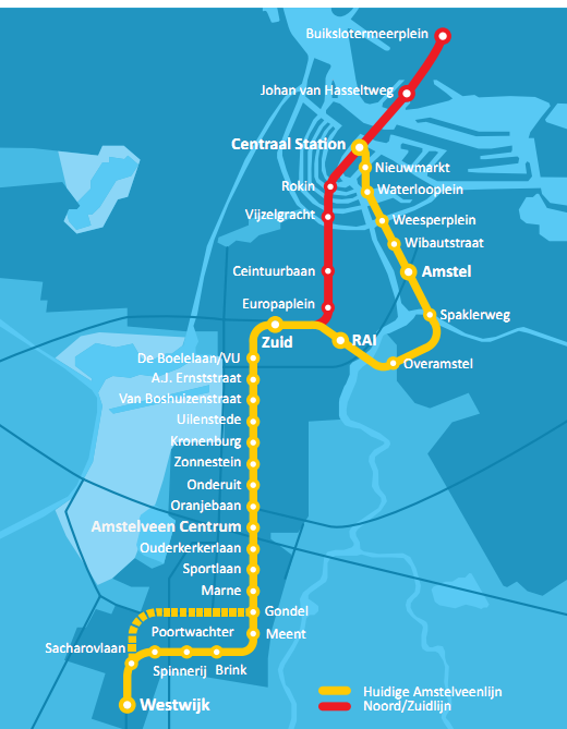 Onderzoek naar de mogelijkheden en consequenties van de Zuidelijke beëindiging van de NZ-lijn Onderzoek naar Zuidelijke beëindiging van de NZ-lijn.