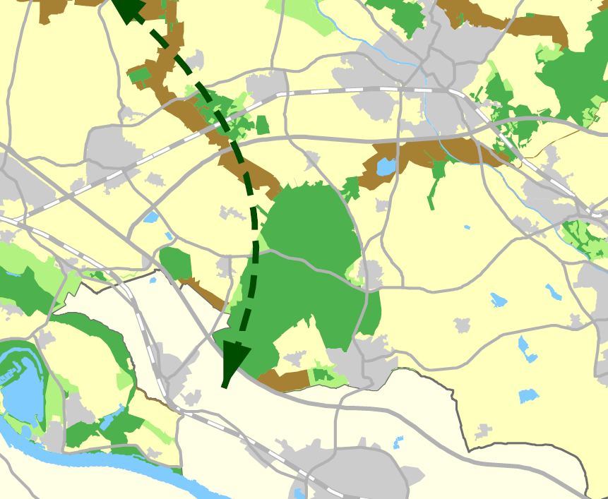 Ontwikkelingsopgaven Oost-Gelderland (specifiek Montferland) Het herstellen van de ecologisch waardevolle beken en het herstellen en ontwikkelen van kwelafhankelijk vegetaties in de beekdalen in de