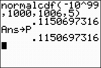 C. von Schwartzenberg 7/10 Diagnostische toets D1a H 0: µ = 00; H 1: µ 00 en α = 0,10. Overschrijdingskans P ( X 000) = normacdf( 10, 000,00, ) 0, 037 0, α H 0 verwerpen.