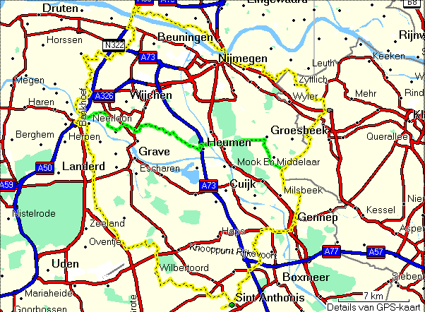 Route 8 B - 115 km Ewijk A - 84 km NIEUW St.