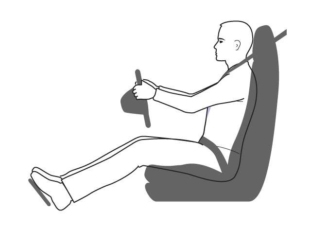 Voorstoelen en achterbank Voorstoelen en achterbank VEILIGHEIDSMIDDELEN Voorstoelen en achterbank Correcte houding De stoel, de hoofdsteun en de airbag vormen een combinatie die zorgt voor een