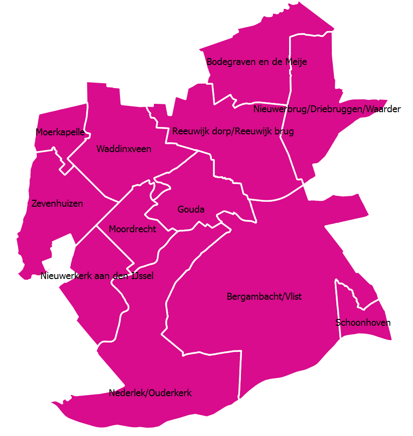 1.3 Decorfoto s sociale wijkteams Zuidplas De decorfoto s voor de SWT s in de gemeente Zuidplas geven een profiel van de werkgebieden van de SWT s.