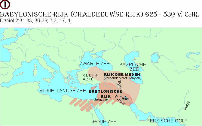 20 maart 2015 Versie 0.3 P a g e 3 Het Babylonische Rijk, ook wel het Chaldeeuwse Rijk genoemd met de hoofdstad Babel oefende van 625 tot 539 v.chr. de wereldmacht uit.