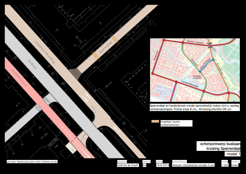 Ontmoedigen doorgaand verkeer Van Europaweg