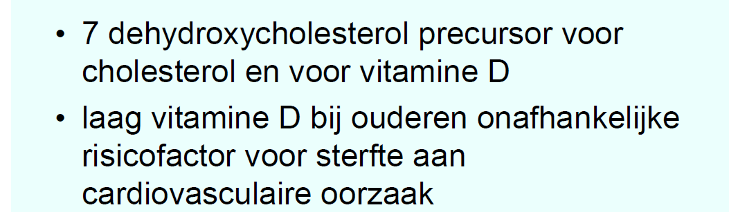 Periodieke bepaling -calcium -fosfaat -PTH -AF -vitamine D Vitamine D deficiëntie (<30 nmol/l)/ insufficiëntie (30-80 nmol/l) corrigeren Streven naar spiegel >80 nmol/l 46 Dieetkenmerken: