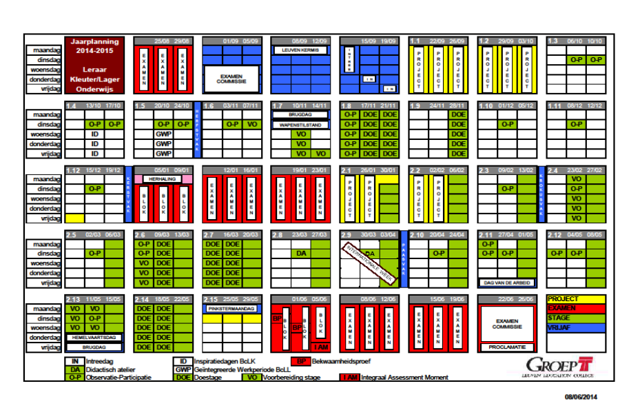 Jaarplanning Noteer in jullie agenda!!! observatie-participatieweek (17/11 t.e.m.