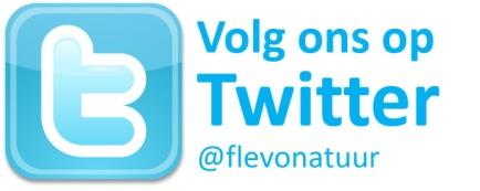 Blijf op de hoogte! Volg Flevo-Natuur op Twitter en vindt ons leuk op Facebook! Blijf zo op de hoogte van alle nieuwtjes, acties, activiteiten en tips voor de omgeving!