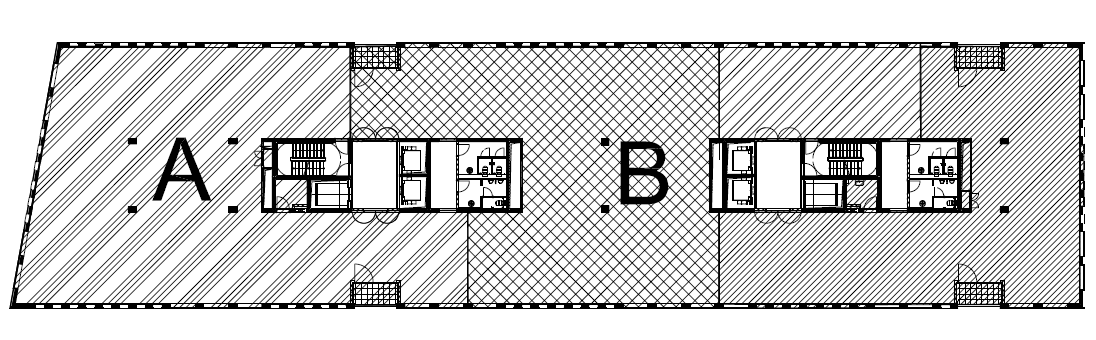 KANTOREN : PLANNEN Niveau 5 : Avenue Building Noorderplaats 5