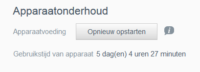 INSTELLINGEN CONFIGUREREN 1. In het gedeelte Terugzetten naar fabrieksinstellingen klikt u op het gewenste soort herstel: Alleen systeem, Snel herstel of Volledig herstel. 2.