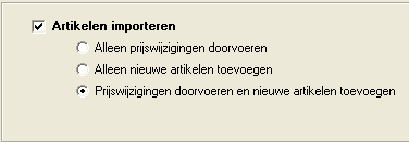 Selecteer de DOEL bestanden 1) Dubbelklik op de bronbestanden om de locatie te selecteren waarnaar de leveranciersbestanden geïmporteerd moeten worden. Dit zijn de Stambestanden van MatrixKozijn.