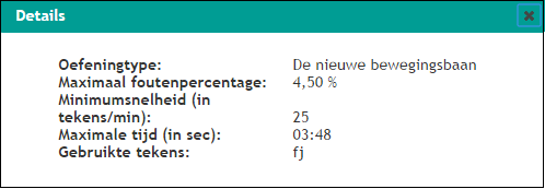 Als je een oefening aanklikt, zie je in het witte kader ernaast de oefenvorm, een startknop en een informatieknop. Over de verschillende oefenvormen lees je alles in de inleiding van je handboek.