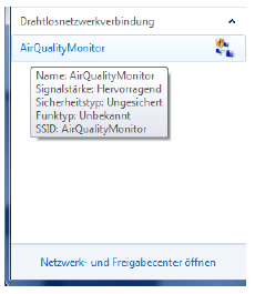 Wi-Fi instellingen De Wi-Fi-verbinding instellingen kunnen alleen worden gemaakt met een USB-verbinding. De Wi-Fi-functie werkt alleen als de AQM met de AC-adapter van stroom wordt voorzien.