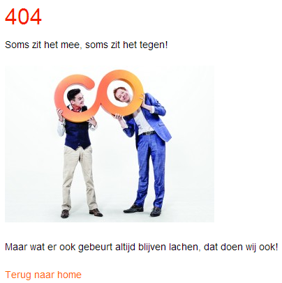 7. Eigen 404 pagina maken Bij het onderdeel Thema instellingen is er een nieuwe setting bijgekomen waarbij je kunt aangeven welke pagina de 404 pagina moet zijn wanneer er een 404 optreed.