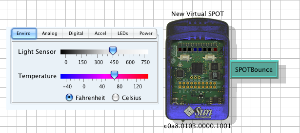 3 Sun SPOT Sun SPOT [4] (Sun Small Programmable Object Technology) is een open source draadloze sensornetwerk technologie.