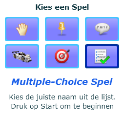 2.3 Inoefenen van een kaart 1 Ga via de juiste link naar de juiste kaart. 2 Klik op oefenen. Illustratie 14: Inoefenen van een kaart in TopoMania 3 Kies de spelvorm. Je hebt meerdere mogelijkheden.