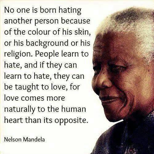 Mandela, winnaar van de Nobelprijs voor vrede, heeft niet alleen Zuid Afrika veel nagelaten, maar de hele wereld.