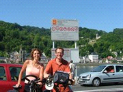 Programma U fietst 20 km naar station Bréauté-Beuzeville. Hier neemt u uw bagage in ontvangst en reist (met bagage en fiets) per trein in 40 minuten naar Rouen, gelegen op het plateau van Caux.