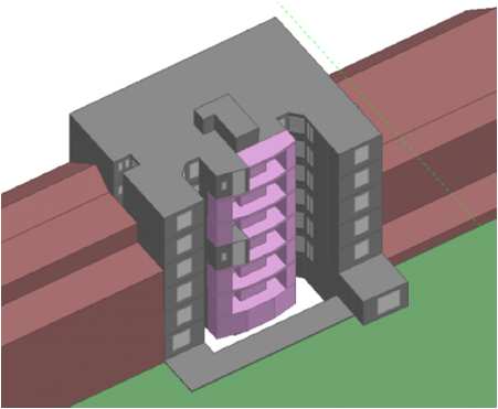 2 - De energetische ontwerpstudie Aanpassing aan woning - Reyers 1/ Ingave van het referentiemodel met de interface EnergyPlus