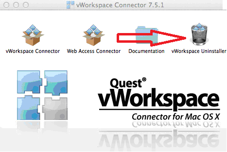 Herinstallatie vworkspace op Mac OSX bij problemen Stap 1: Ga naar workspace.vggm.nl (LET OP: geen www. ervoor) Stap 2: Klik op Downloads Stap 3: Klik op Apple Vworkspace 7.5.1 client.