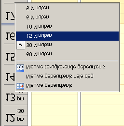 De lay-out van uw agenda scherm kunt u heel eenvoudig wijzigen.