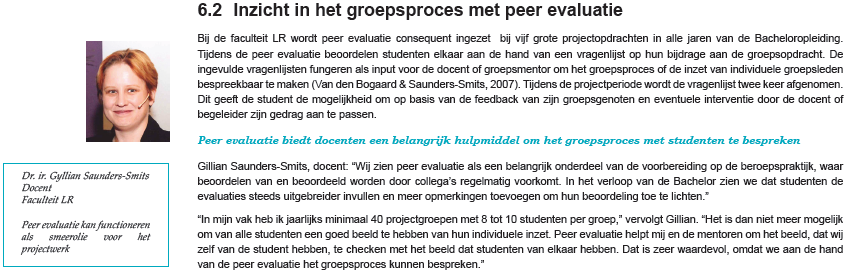 Peer assessment evaluatie (2) http://www.icto.tudelft.