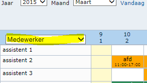 Om het rooster te verversen klikt u op Verversen. Onderaan het rooster selecteert u de getoonde pagina (indien meerder pagina s aanwezig) en het aantal getoonde regels in het rooster.