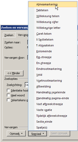 3.14 Oefening 14 (pmaak, tabs en zeken + vervangen) 3.14.1 Opgave Het bestand calrietabel bevindt zich in de map efening 014 1. Open CALORIETABEL.