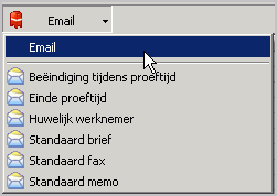 33 Open een scherm en kies voor de optie E-mail.