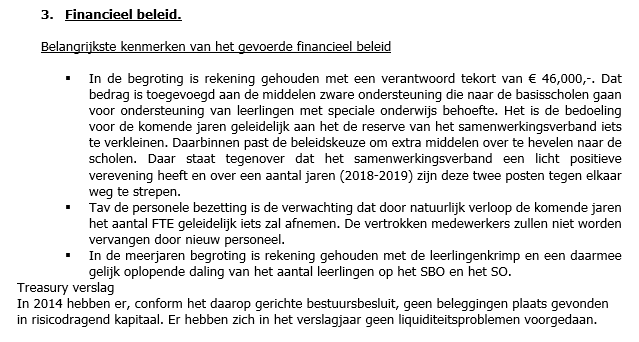 A.0.1 Bestuursverslag Stichting