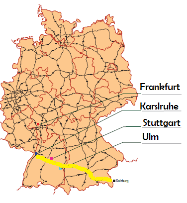 12 008 d 13 8 km 14 Op de A8 van Karlsruhe richting Stuttgart. e 15 450km 16 3 uur 45 minuten (4 uur 17 minuten via google.maps) 17 Ja, ze hebben een groot aanbod aan pizza s.