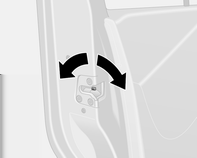 Sleutels, portieren en ruiten 25 Fysieke noodsleutel Portiersloten Diefstalvergrendeling De diefstalvergrendeling blijft zelfs na het ontgrendelen van de auto met de afstandsbediening ingeschakeld.