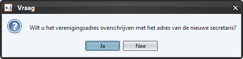 5. Selecteer de functie dit u wilt toevoegen 6. Klik op De volgende melding verschijnt: 7.