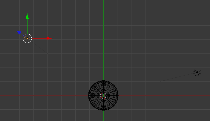 Druk in de Top View op <Spatiebalk> en type lam druk vervolgens op <Enter>. Een menu verschijnt. Kies voor Point Je hebt nu een nieuwe lamp aan je scene toegevoegd. Druk op <N>.